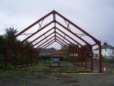 Steel frame